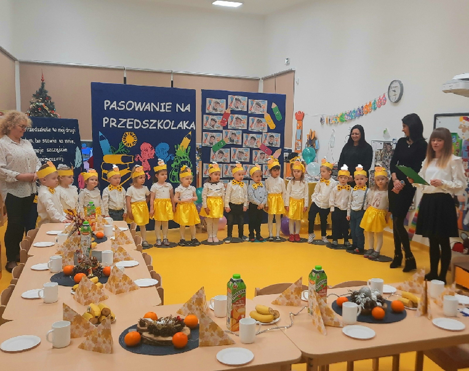 Pasowanie na Przedszkolaka u Bursztynków