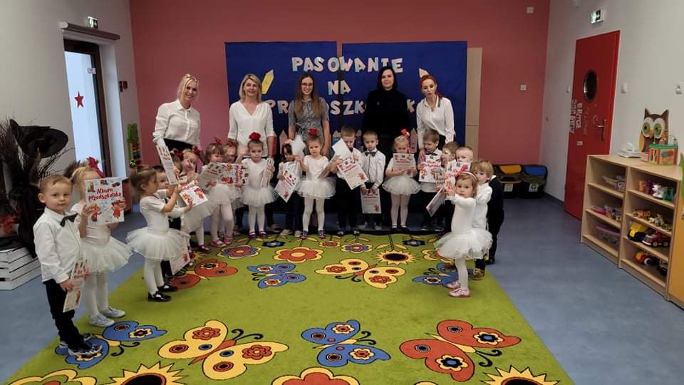 Pasowanie na Przedszkolaka u Muszelek