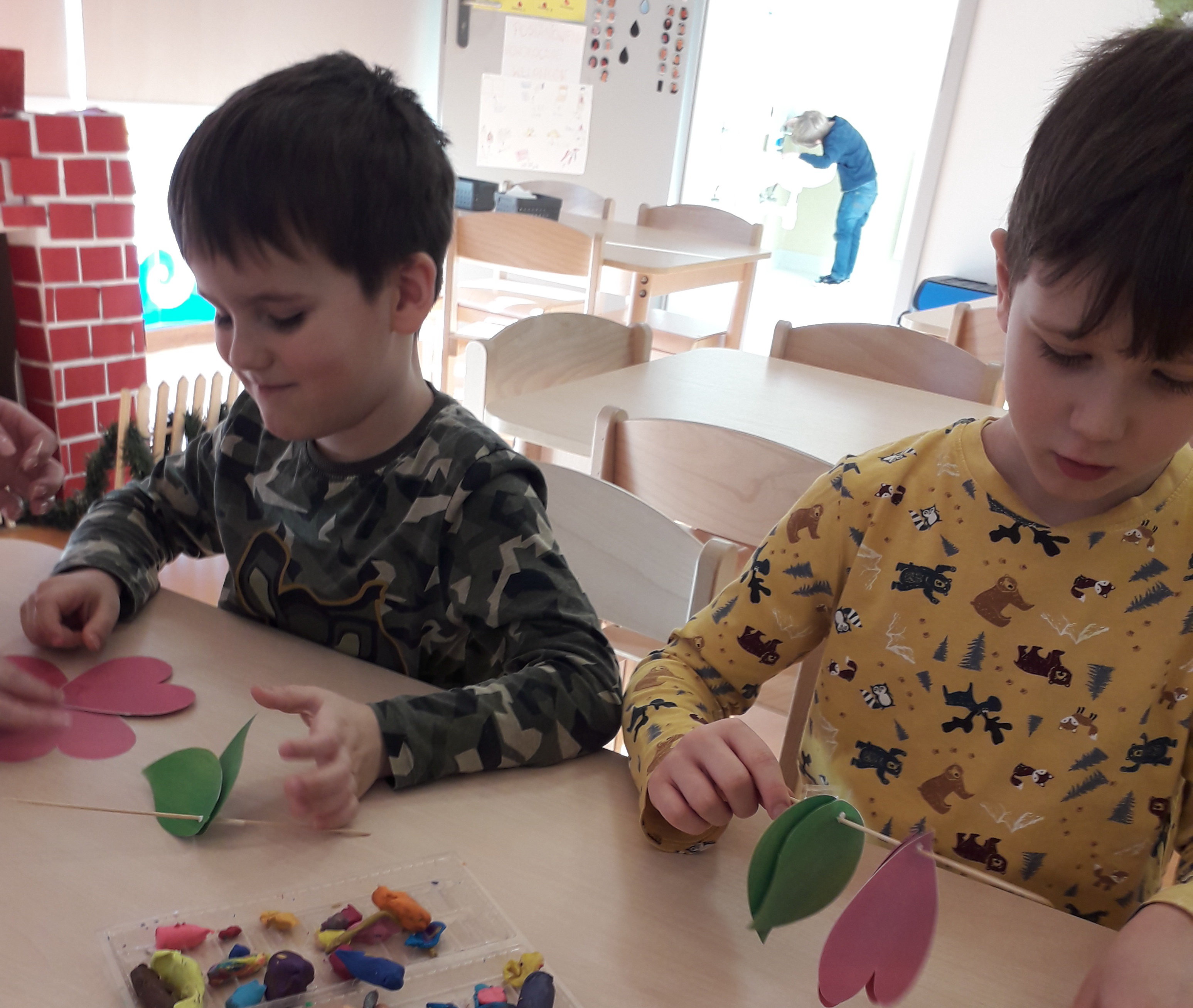 Przygotowania do dnia babci i dziadka u Welonków