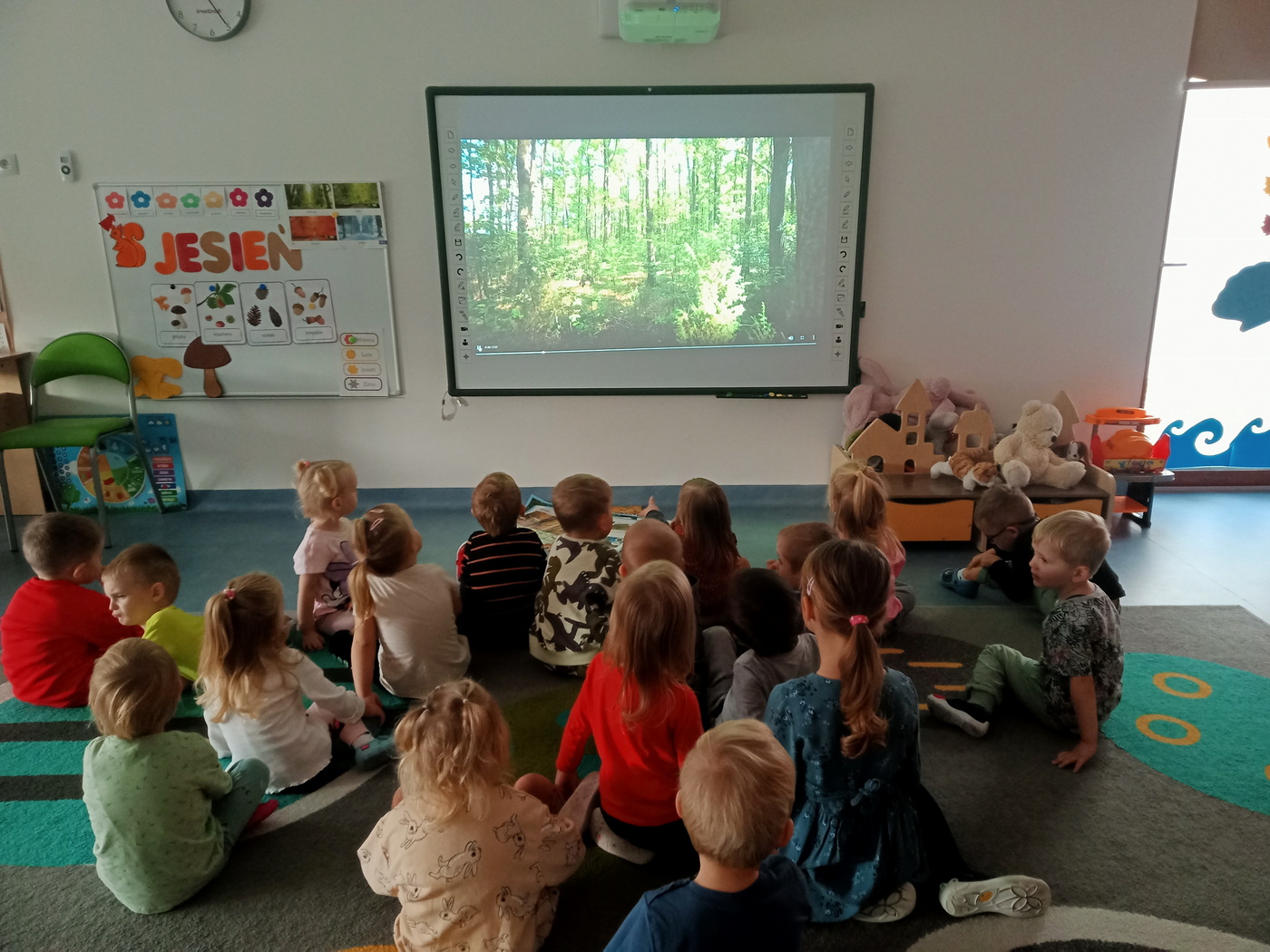 Jesień w parku i lesie - Muszelki