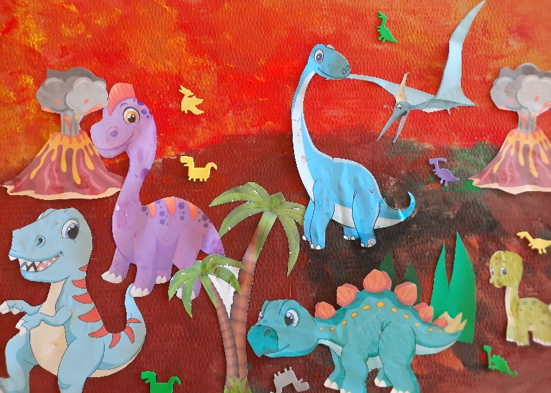 Dzień dinozaura u Bursztynków