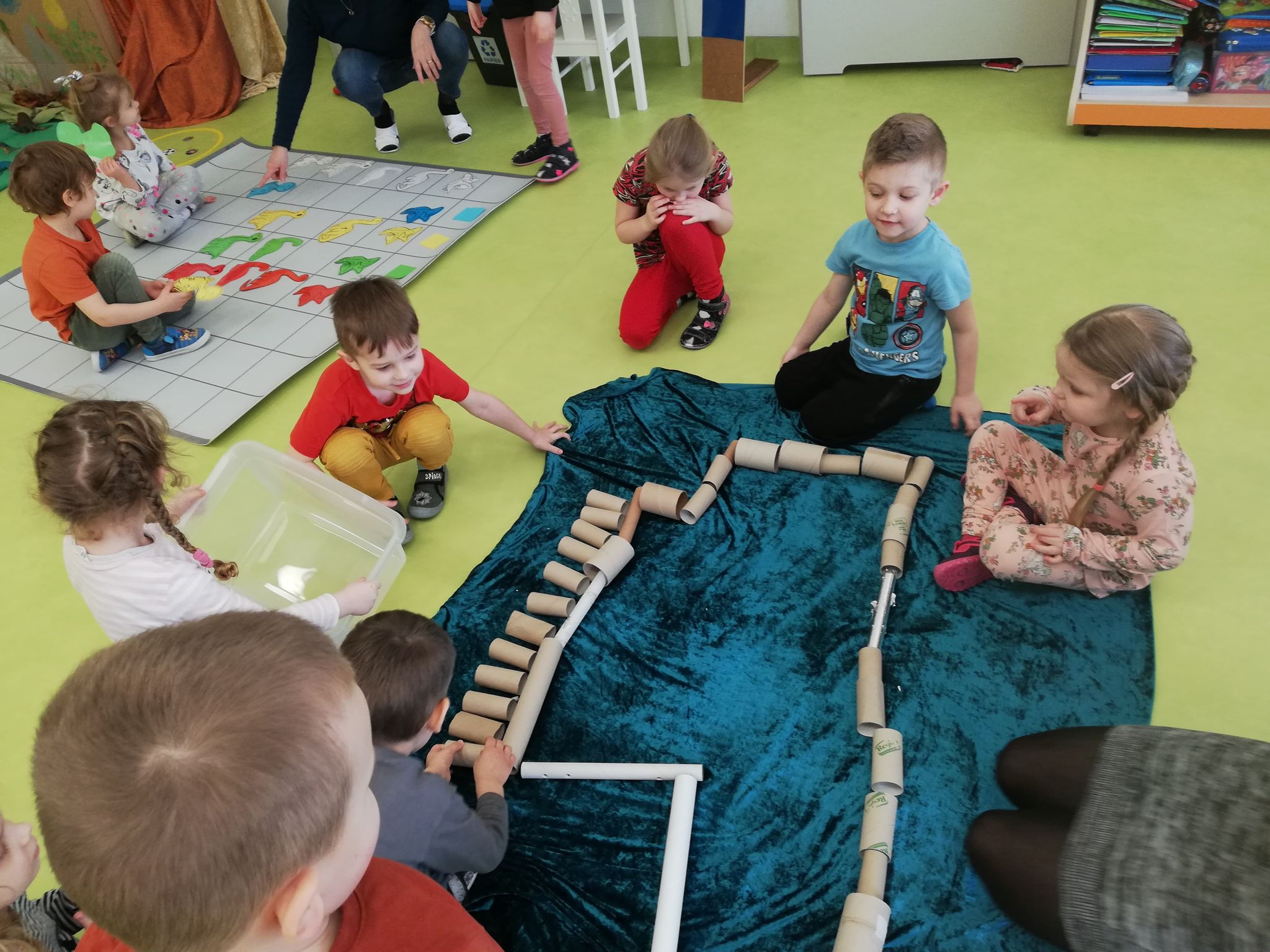 Podróż w czasie w grupie Delfinków