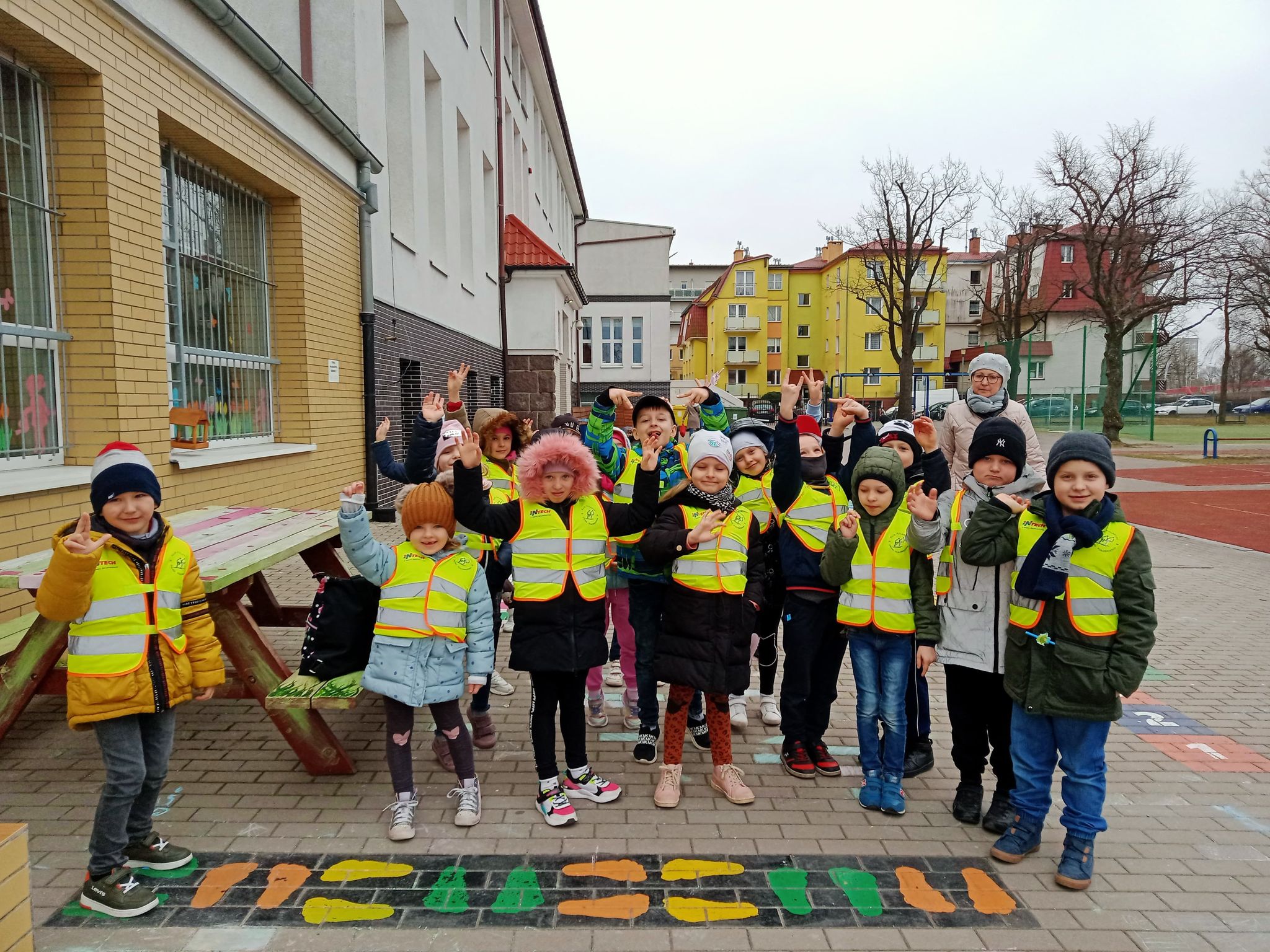 Wizyta sześciolatków w SP1