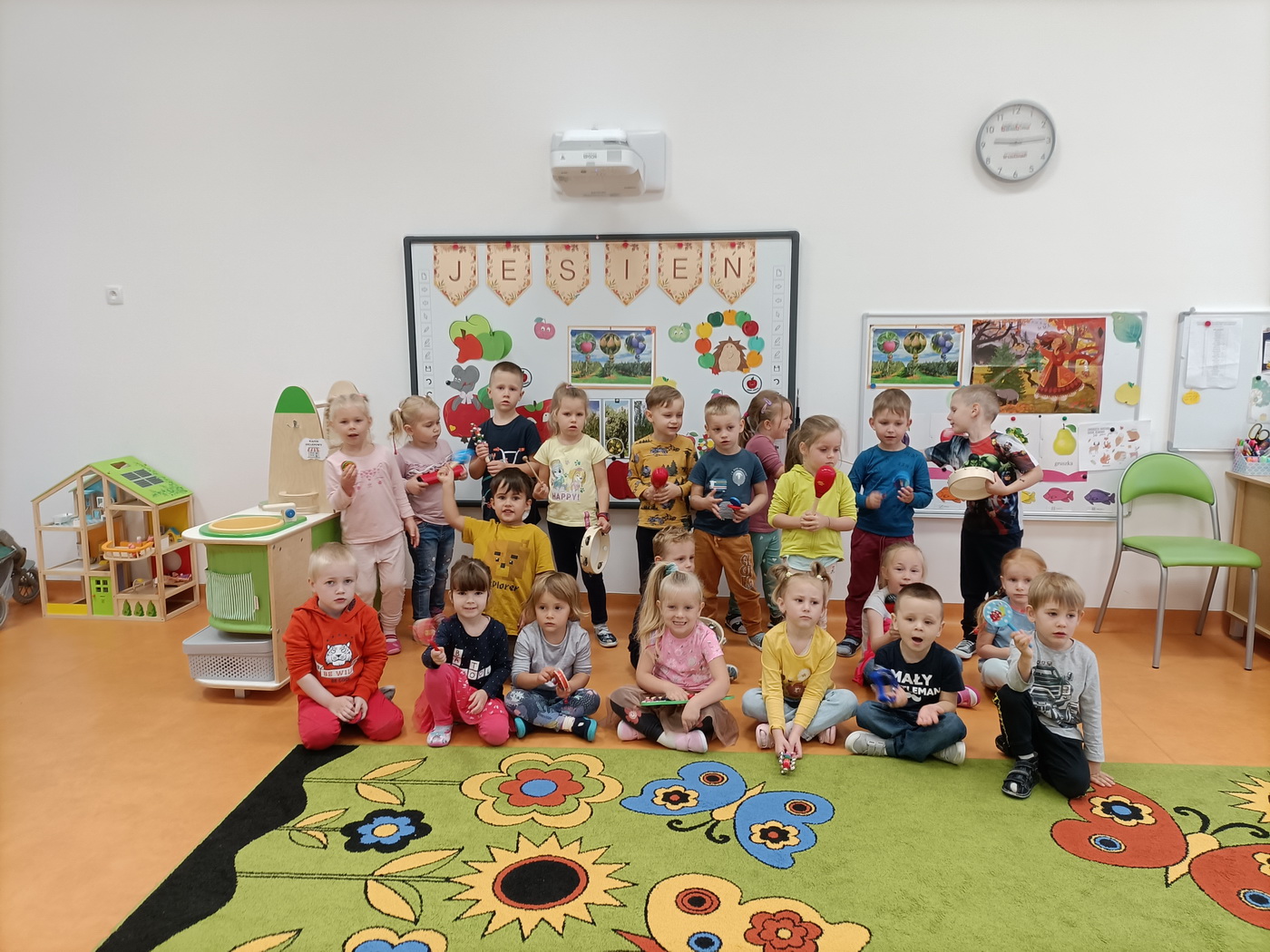 Jesień w sadzie u Welonków