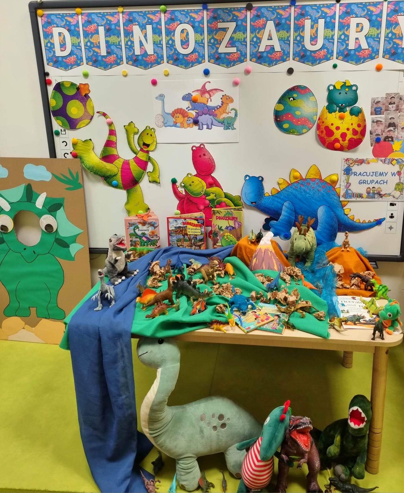 Wspólne stworzenie "Kącika Dinozaura"